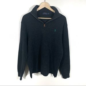 Polo By Ralph Ralph Lauren Dark Gray Sweater Sz M